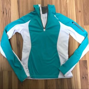 Sugoi women small half zip warm pullover